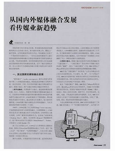 国产各类传媒综合研究与发展动向探讨