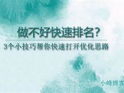 提高文章排名的有效策略：全网收录算法与优化技巧解析