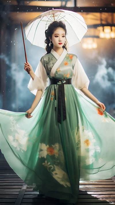 汉服美女展现传统魅力，精彩国产网站视频不容错过！